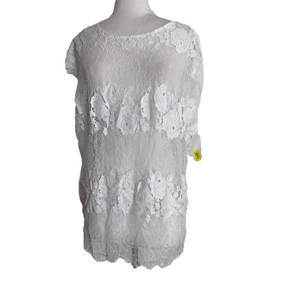 Modern Movement Womens Top Size Large Semi Sheer - Picture 1 of 6